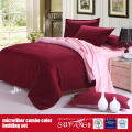 100GSM Solid Color Combo Microfiber Bed Sheet